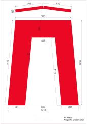 Collar for vault box 