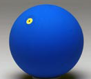 Gymnastikball WV 16cm blau 