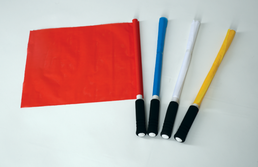 Officials Flag white