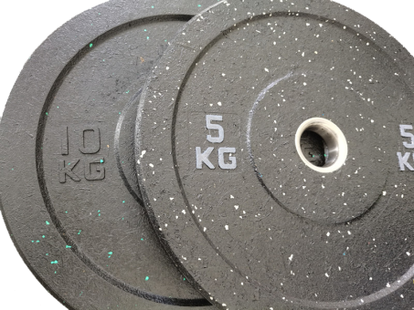 GETRA Hantelscheiben (Bumper-Plates) High Stretch 450mm/50mm 5,00 kg